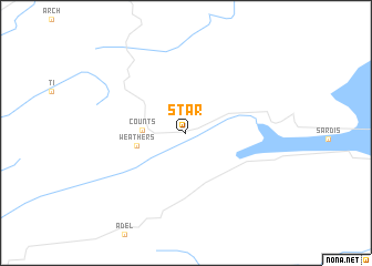 map of Star
