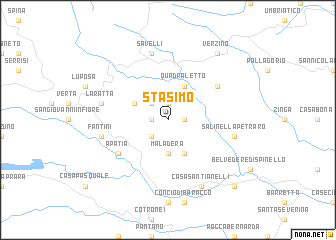 map of Stasimo