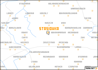 map of Stasiówka