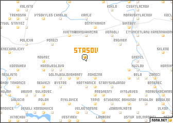 map of Stašov