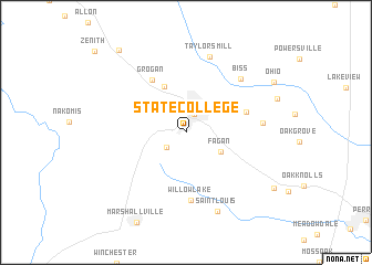 map of State College