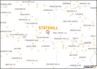 map of State Hill