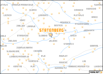 map of Štatenberg