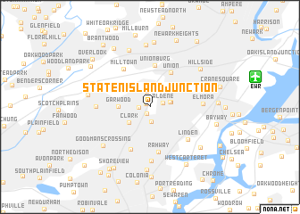 map of Staten Island Junction