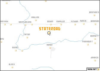 map of State Road