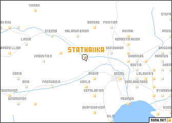 map of Stathaíika