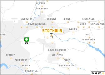 map of Stathams