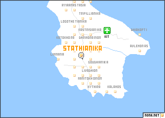 map of Stathiánika