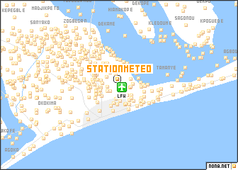 map of Station Météo