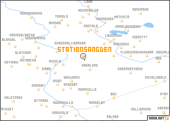 map of Stationsängden