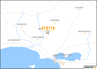 map of Statte