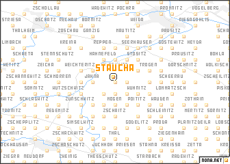 map of Staucha