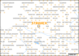 map of Staudach