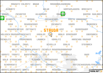 map of Stauda