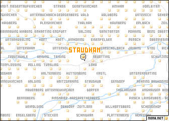 map of Staudham