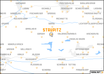 map of Staupitz