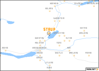 map of Staup