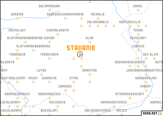 map of Stavanie