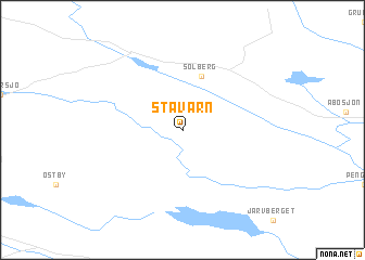 map of Stavarn