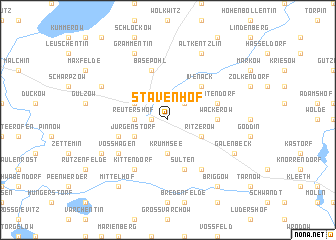 map of Stavenhof