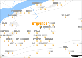 map of Staverden