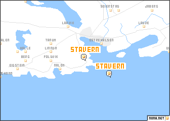 map of Stavern