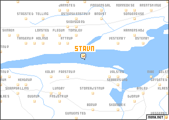 map of Stavn