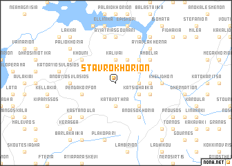 map of Stavrokhórion