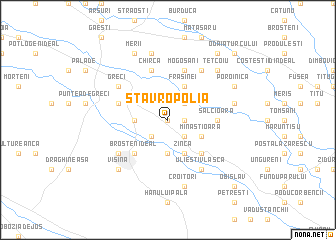 map of Stavropolia