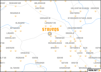 map of Stavrós