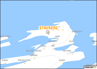 map of Stavseng