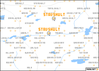 map of Stavshult