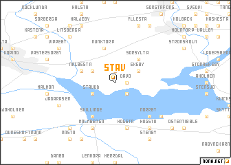 map of Stav