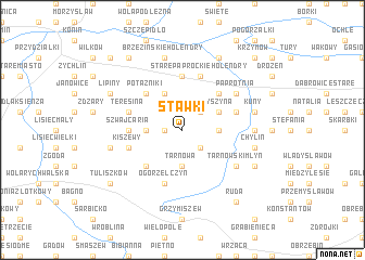 map of Stawki