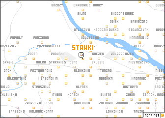 map of Stawki
