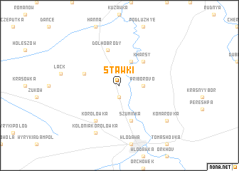 map of Stawki