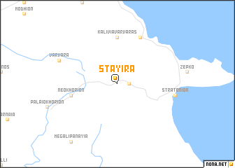 map of Stáyira