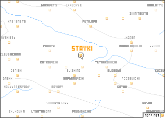 map of Stayki