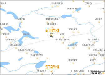 map of Stayki