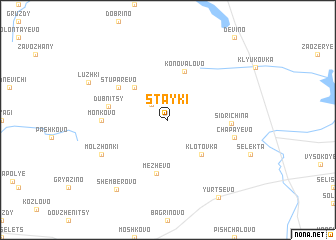 map of Stayki