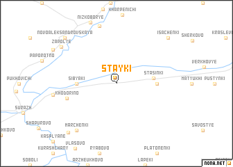 map of Stayki