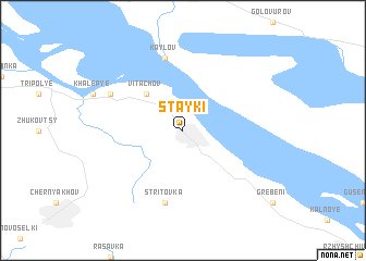 map of Stayki