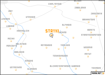 map of Stayki