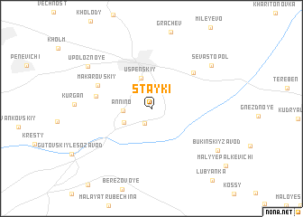 map of Stayki