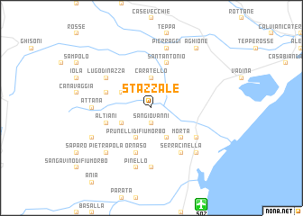 map of Stazzale