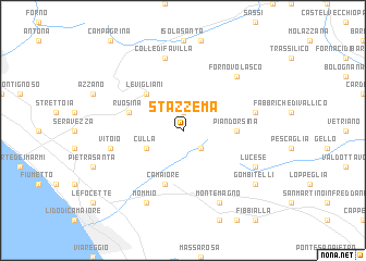 map of Stazzema