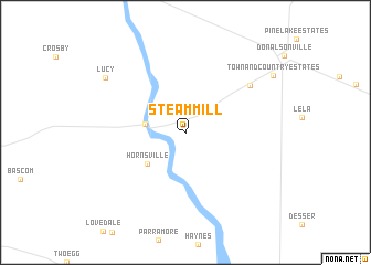 map of Steam Mill
