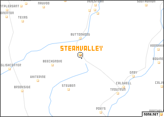 map of Steam Valley