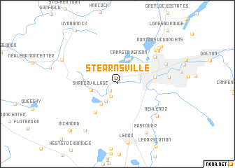 map of Stearnsville