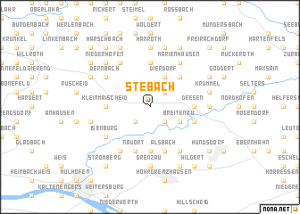 map of Stebach